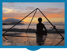 Pyramide pour la m&eacute;ditation